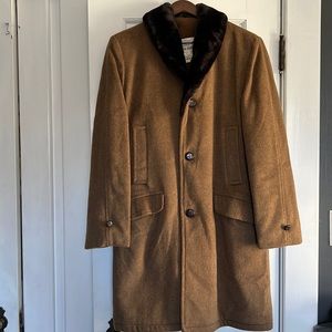 Men’s Vintage 1959 Cerrini Fabric woven coat